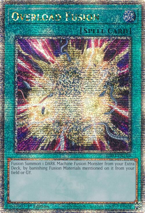 Overload Fusion (Quarter Century Secret Rare) [RA03-EN169] Quarter Century Secret Rare | Galaxy Games LLC