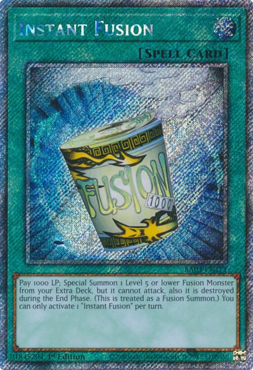 Instant Fusion (Platinum Secret Rare) [RA03-EN171] Platinum Secret Rare | Galaxy Games LLC