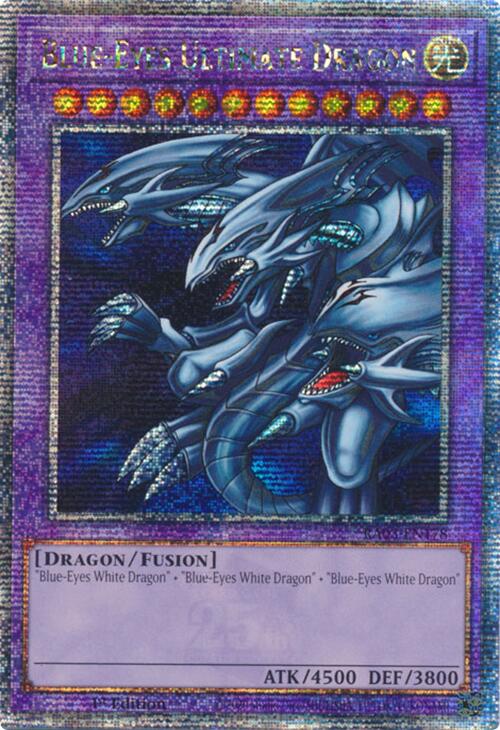 Blue-Eyes Ultimate Dragon (Quarter Century Secret Rare) [RA03-EN178] Quarter Century Secret Rare | Galaxy Games LLC