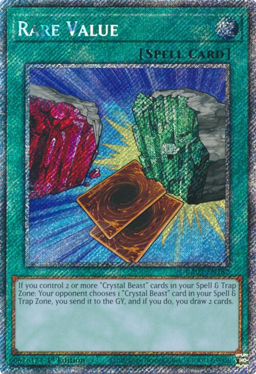 Rare Value (Platinum Secret Rare) [RA03-EN182] Platinum Secret Rare | Galaxy Games LLC