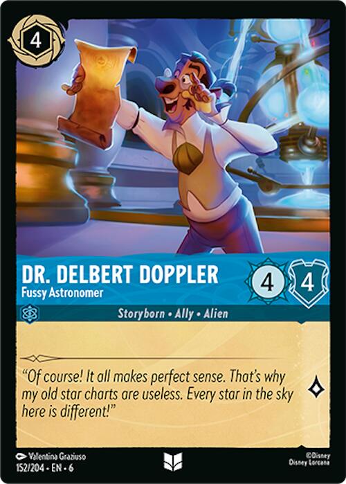 Dr. Delbert Doppler - Fussy Astronomer (152/204) [Azurite Sea] | Galaxy Games LLC