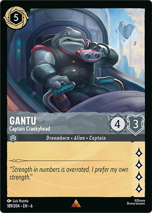 Gantu - Captain Crankyhead (189/204) [Azurite Sea] | Galaxy Games LLC