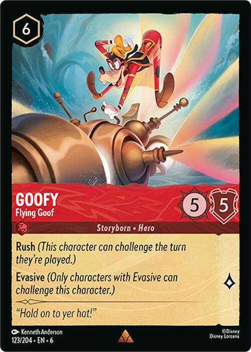 Goofy - Flying Goof (123/204) [Azurite Sea] | Galaxy Games LLC