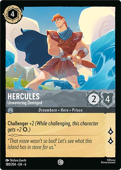 Hercules - Unwavering Demigod (180/204) [Azurite Sea] | Galaxy Games LLC