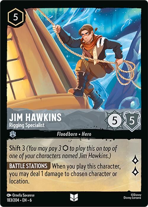 Jim Hawkins - Rigging Specialist (183/204) [Azurite Sea] | Galaxy Games LLC