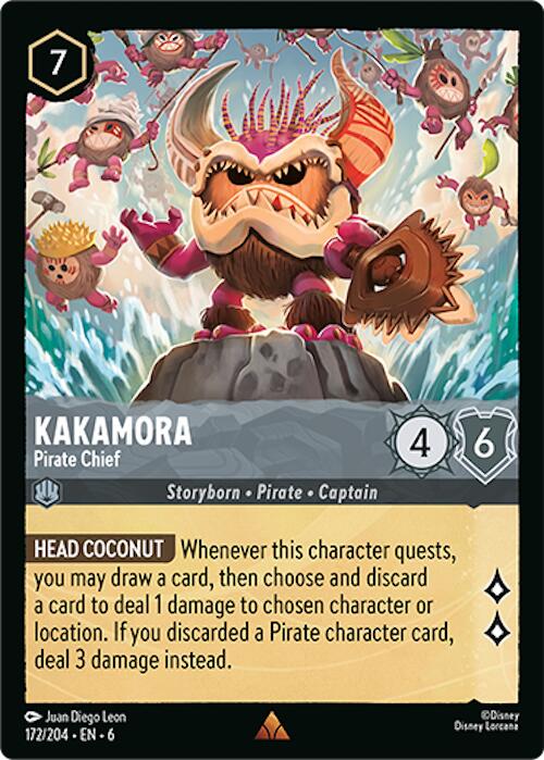 Kakamora - Pirate Chief (172/204) [Azurite Sea] | Galaxy Games LLC