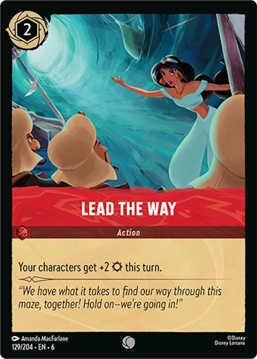 Lead the Way (129/204) [Azurite Sea] | Galaxy Games LLC