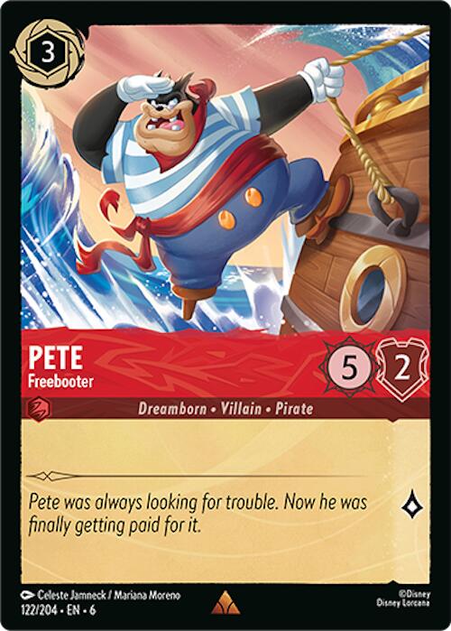 Pete - Freebooter (122/204) [Azurite Sea] | Galaxy Games LLC