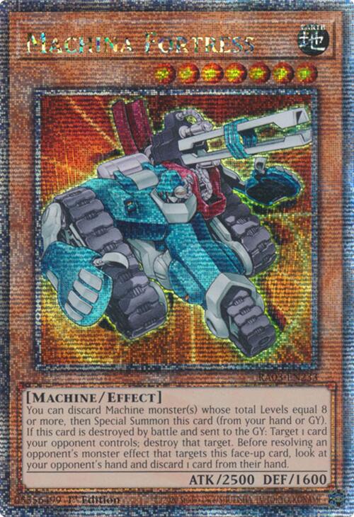 Machina Fortress (Quarter Century Secret Rare) [RA03-EN233] Quarter Century Secret Rare | Galaxy Games LLC