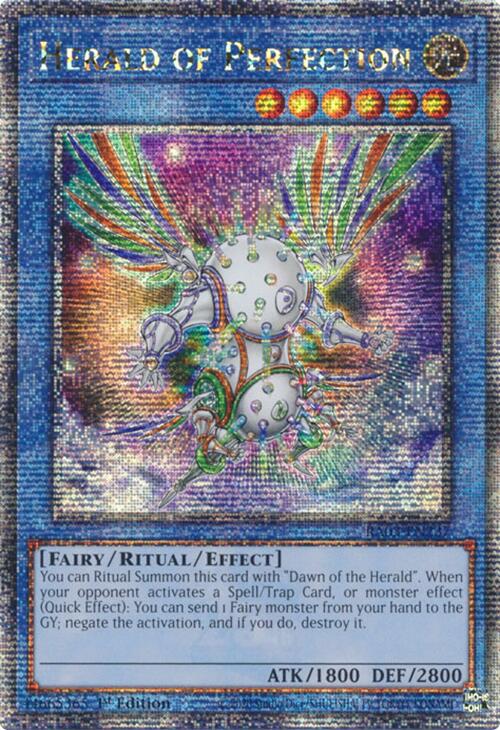 Herald of Perfection (Quarter Century Secret Rare) [RA03-EN237] Quarter Century Secret Rare | Galaxy Games LLC