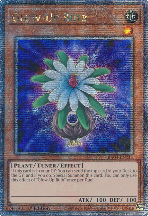 Glow-Up Bulb (Quarter Century Secret Rare) [RA03-EN245] Quarter Century Secret Rare | Galaxy Games LLC