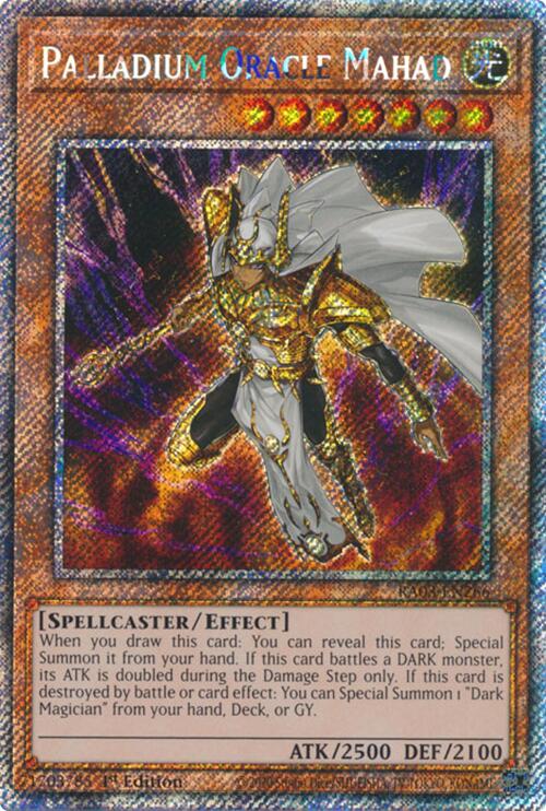 Palladium Oracle Mahad (Platinum Secret Rare) [RA03-EN266] Platinum Secret Rare | Galaxy Games LLC