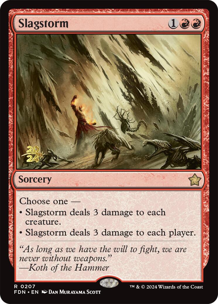 Slagstorm [Foundations Prerelease Promos] | Galaxy Games LLC