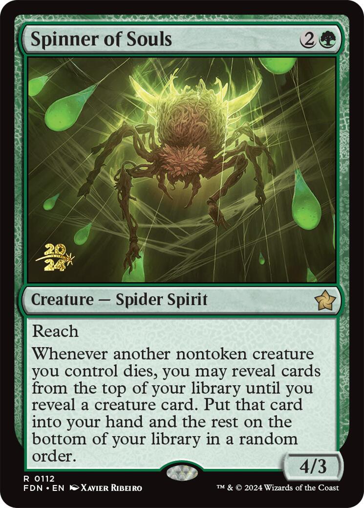 Spinner of Souls [Foundations Prerelease Promos] | Galaxy Games LLC