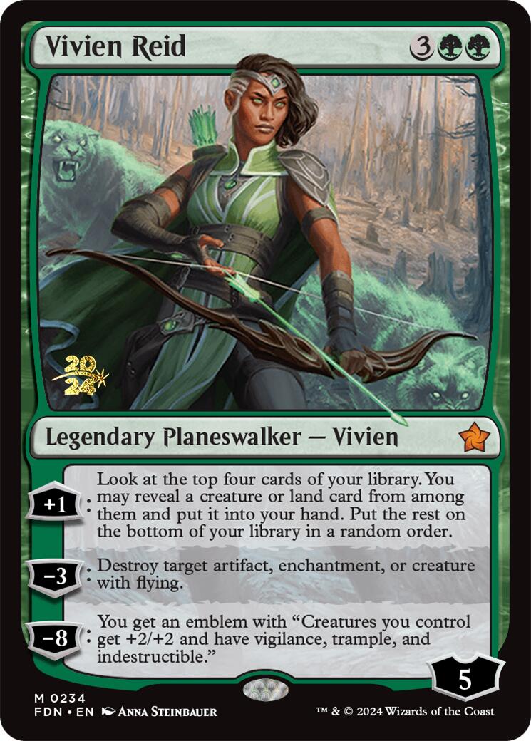 Vivien Reid [Foundations Prerelease Promos] | Galaxy Games LLC