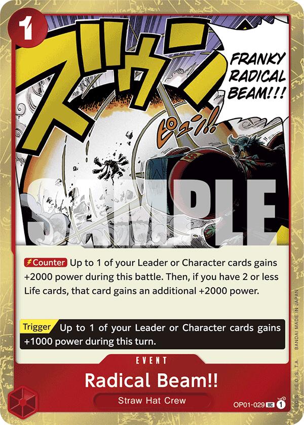 Radical Beam!! (Jolly Roger Foil) [Premium Booster -The Best-] | Galaxy Games LLC