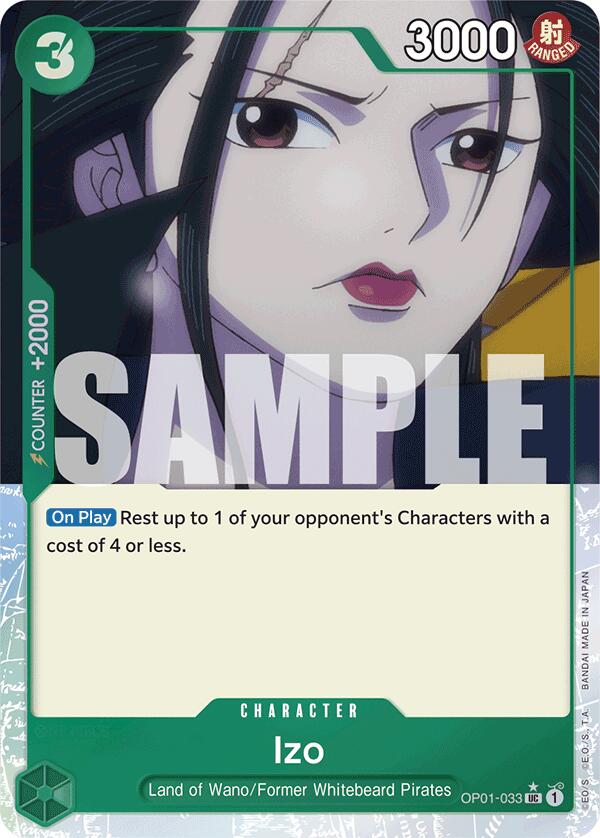 Izo (OP01-033) (Extended Art) [Premium Booster -The Best-] | Galaxy Games LLC