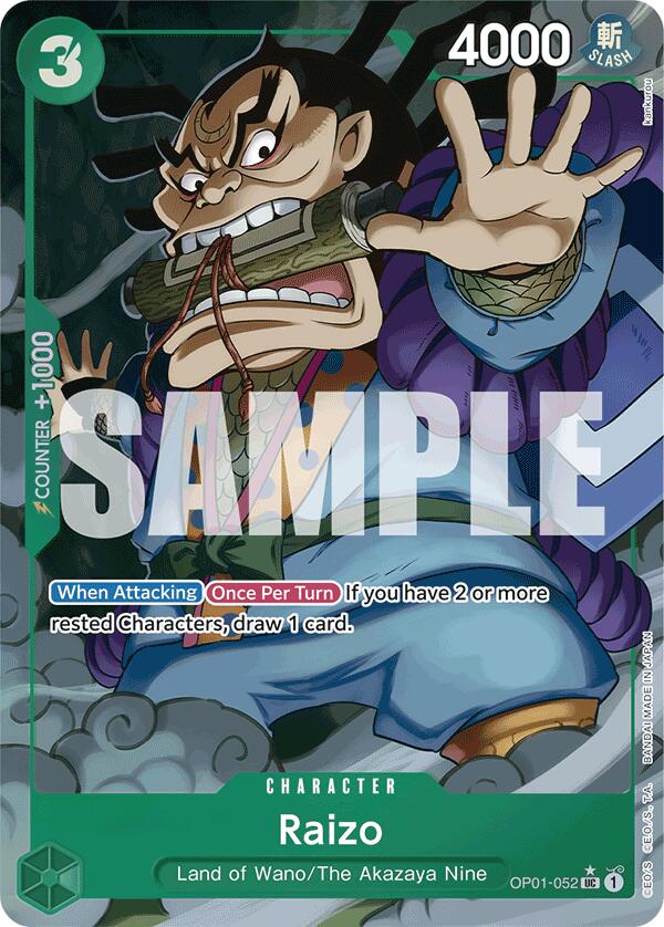 Raizo (Full Art) [Premium Booster -The Best-] | Galaxy Games LLC