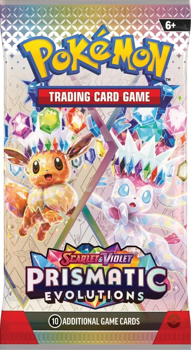 Scarlet & Violet: Prismatic Evolutions - Booster Pack | Galaxy Games LLC