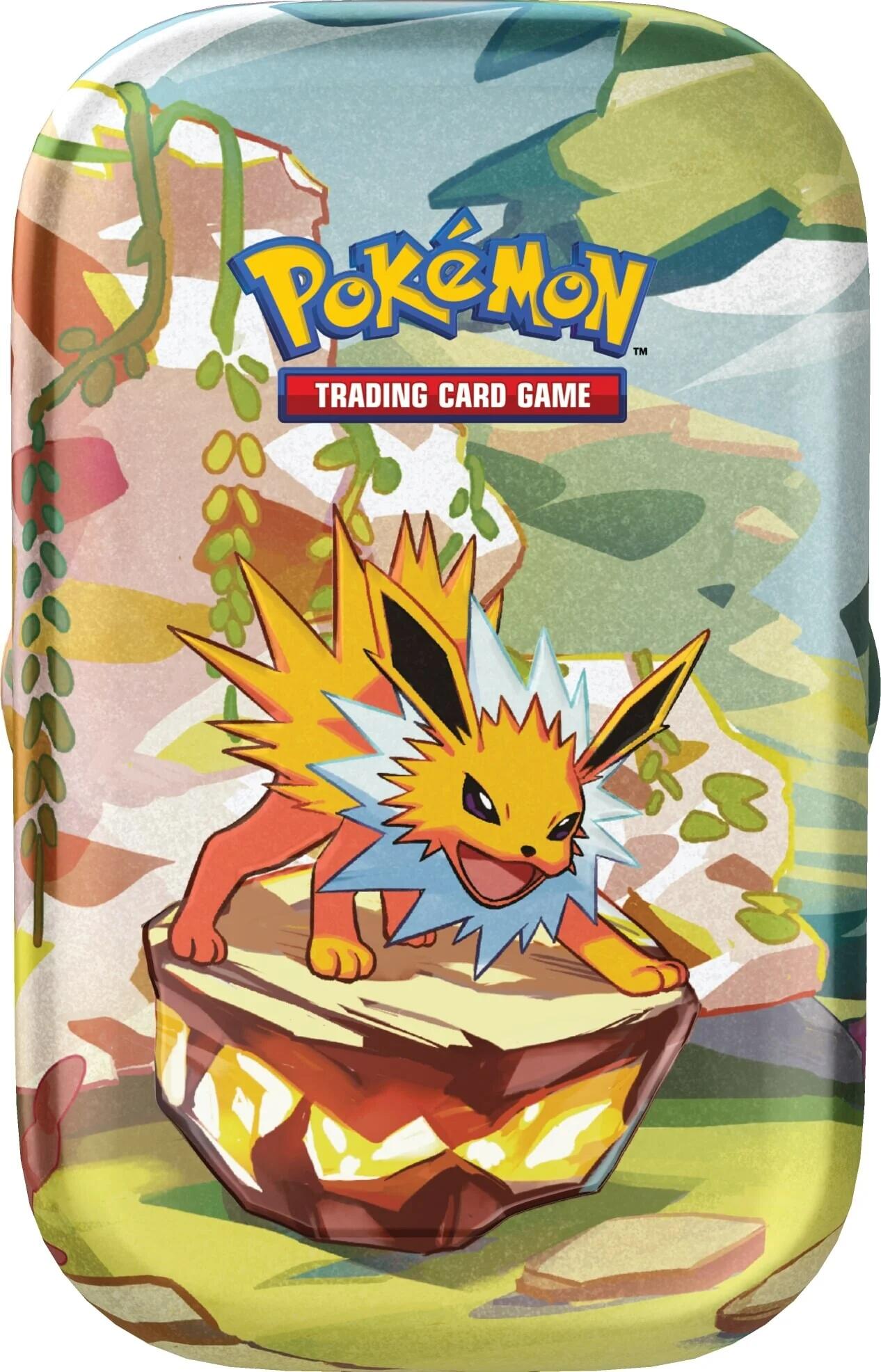 Scarlet & Violet: Prismatic Evolutions Mini Tin (Jolteon) | Galaxy Games LLC