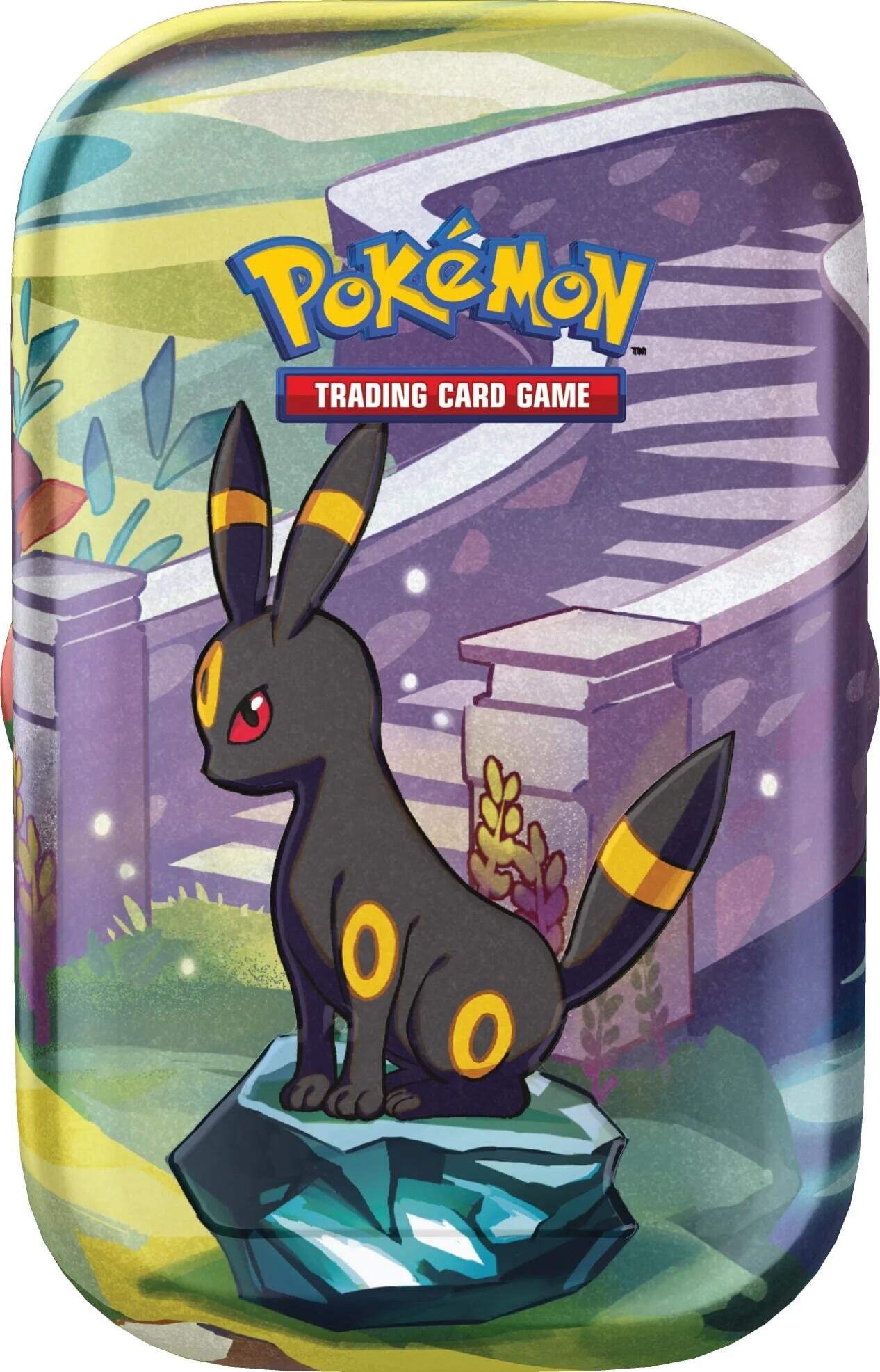 Scarlet & Violet: Prismatic Evolutions Mini Tin (Umbreon) | Galaxy Games LLC