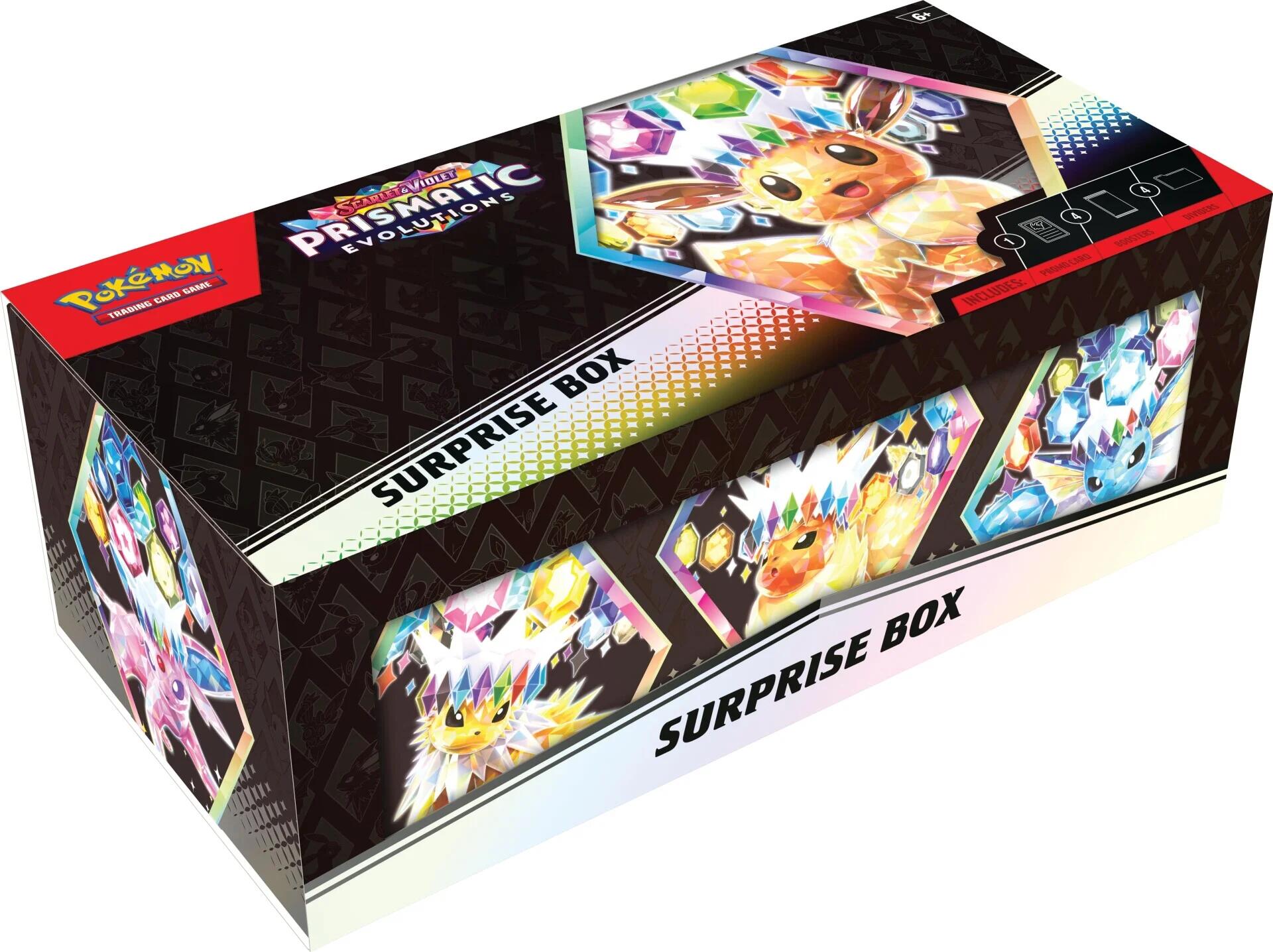 Scarlet & Violet: Prismatic Evolutions Surprise Box | Galaxy Games LLC