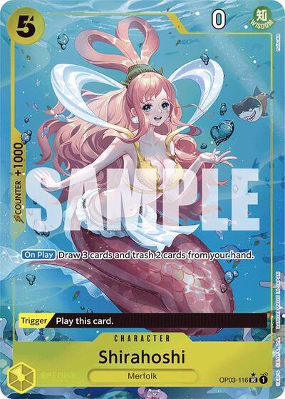 Shirahoshi (OP03-116) (Full Art) [Premium Booster -The Best-] | Galaxy Games LLC