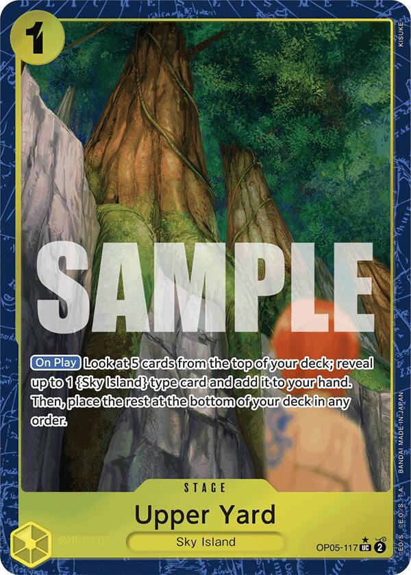 Upper Yard (Alternate Art) [Premium Booster -The Best-] | Galaxy Games LLC