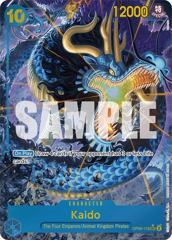 Kaido (OP05-118) (Alternate Art) [Premium Booster -The Best-] | Galaxy Games LLC