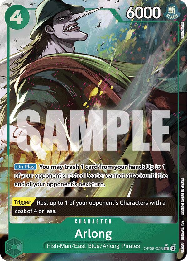 Arlong (Full Art) [Premium Booster -The Best-] | Galaxy Games LLC