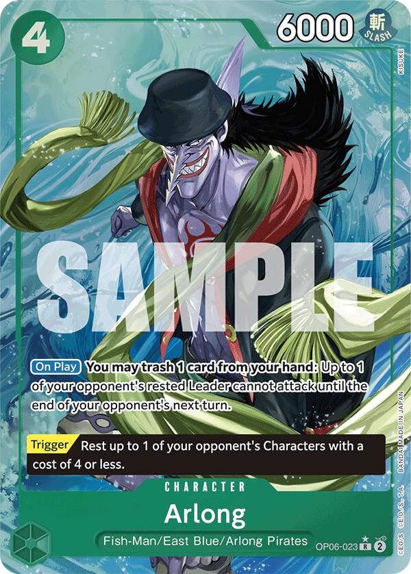 Arlong (Alternate Art) [Premium Booster -The Best-] | Galaxy Games LLC
