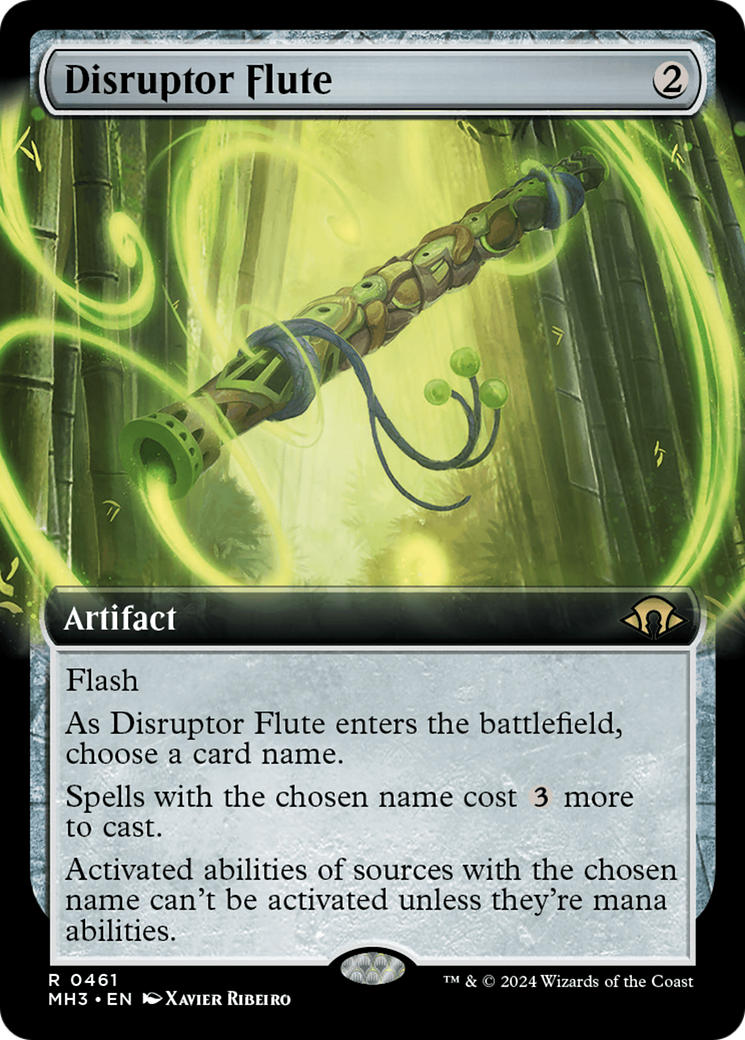 Disruptor Flute (Extended Art) [Modern Horizons 3] | Galaxy Games LLC