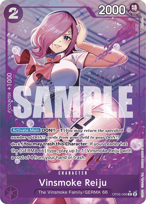 Vinsmoke Reiju (OP06-068) (Full Art) [Premium Booster -The Best-] | Galaxy Games LLC