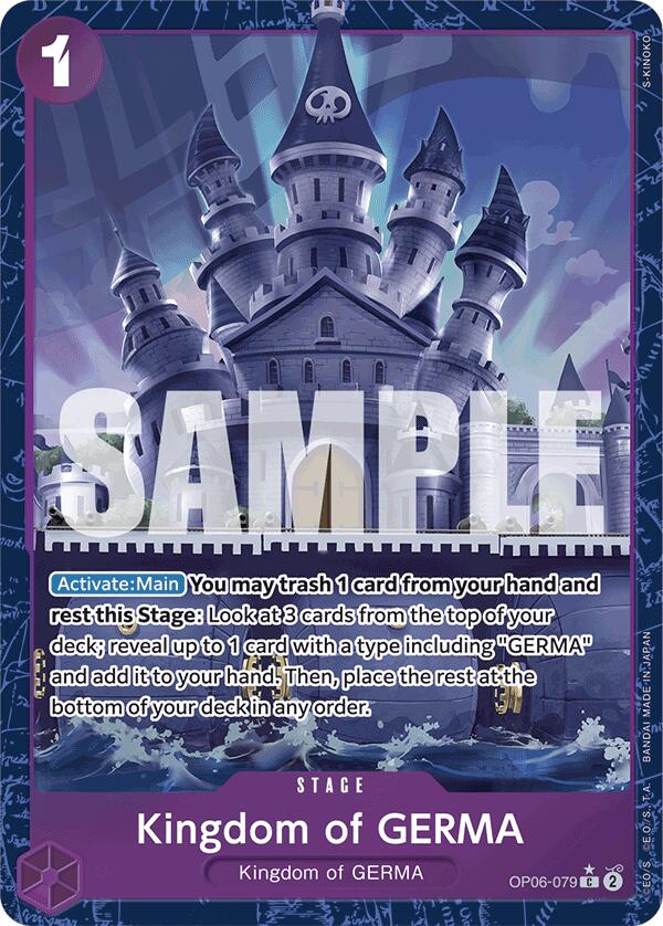 Kingdom of GERMA (Alternate Art) [Premium Booster -The Best-] | Galaxy Games LLC