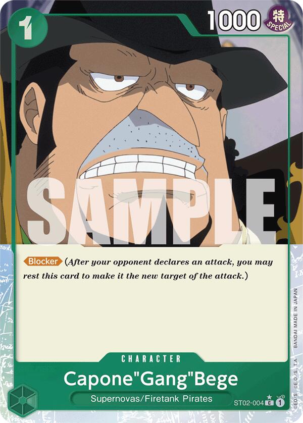 Capone"Gang"Bege (ST02-004) (Extended Art) [Premium Booster -The Best-] | Galaxy Games LLC