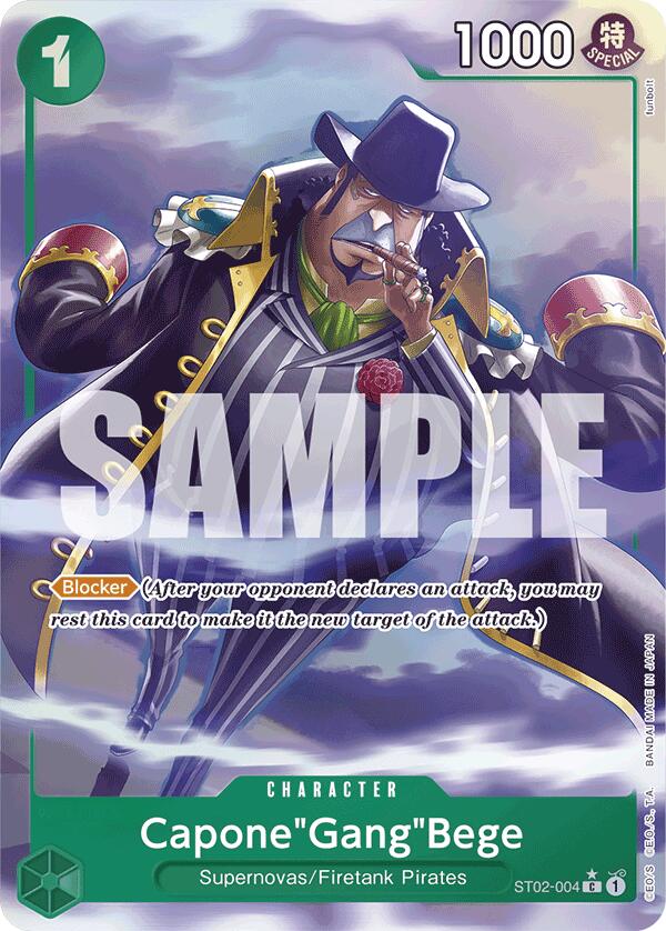 Capone"Gang"Bege (ST02-004) (Alternate Art) [Premium Booster -The Best-] | Galaxy Games LLC