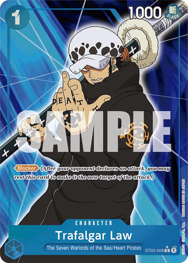 Trafalgar Law (ST03-008) (Full Art) [Premium Booster -The Best-] | Galaxy Games LLC