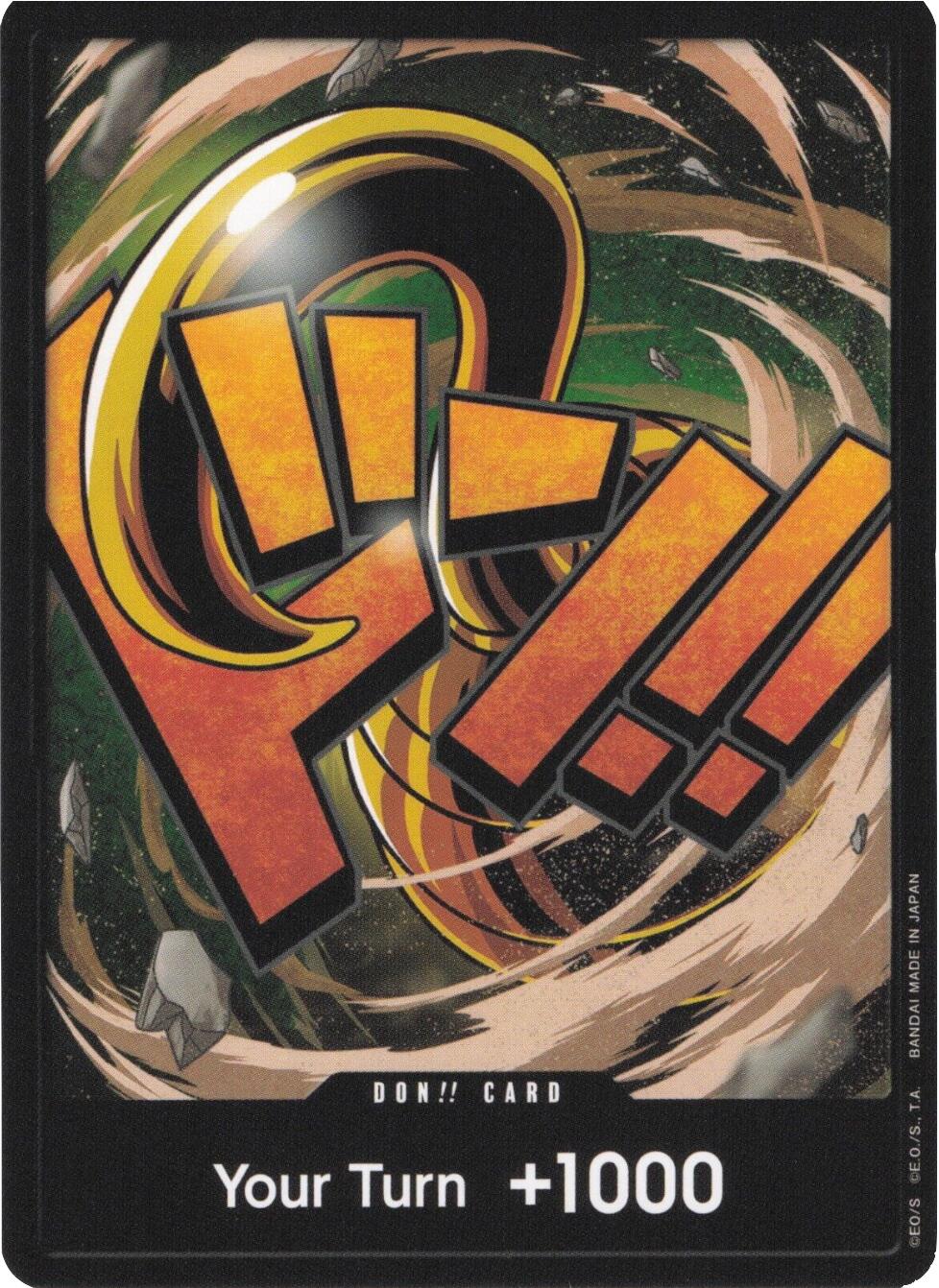 DON!! Card (Crocodile) [Premium Booster -The Best-] | Galaxy Games LLC