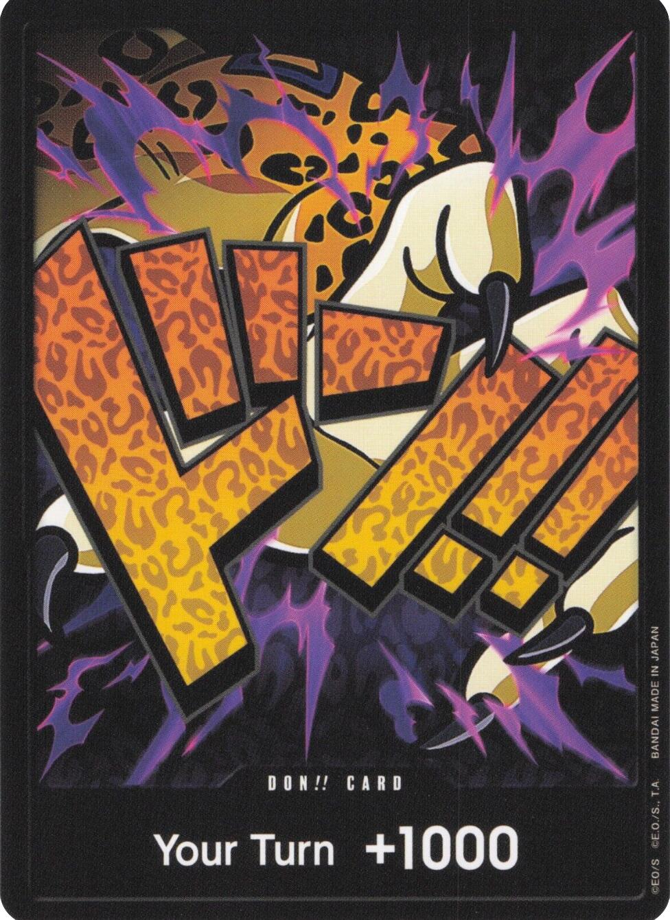 DON!! Card (Rob Lucci) [Premium Booster -The Best-] | Galaxy Games LLC
