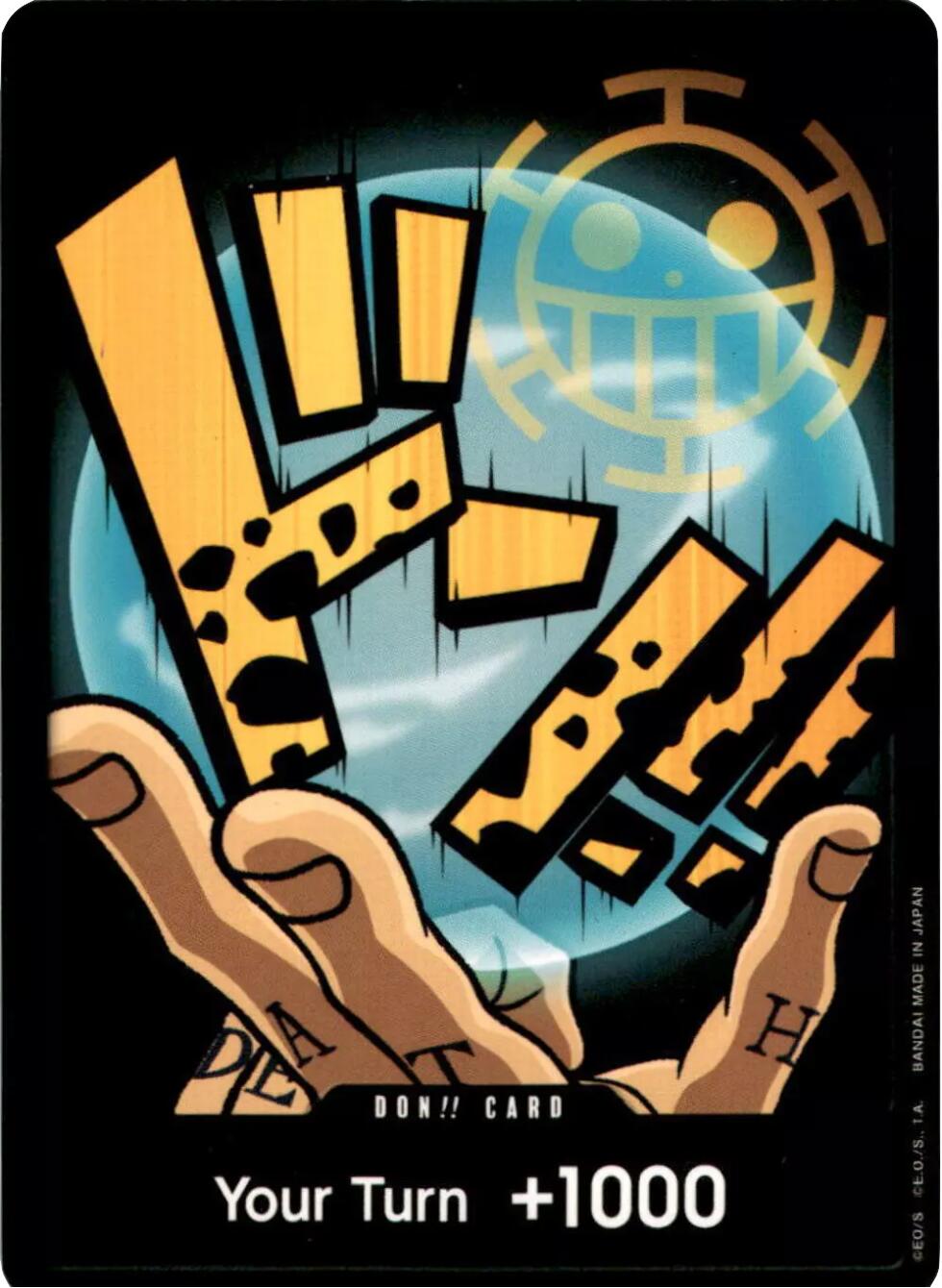 DON!! Card (Trafalgar Law) [Premium Booster -The Best-] | Galaxy Games LLC
