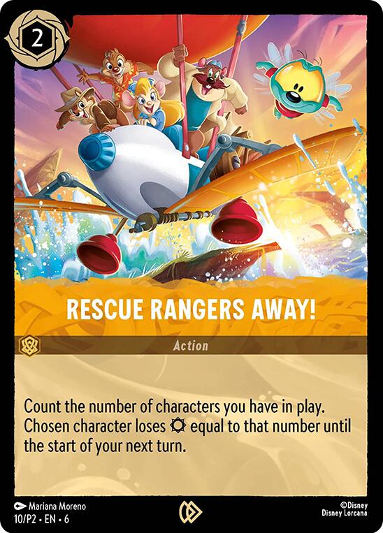 Rescue Rangers Away! (10/P2) [Promo Cards] | Galaxy Games LLC