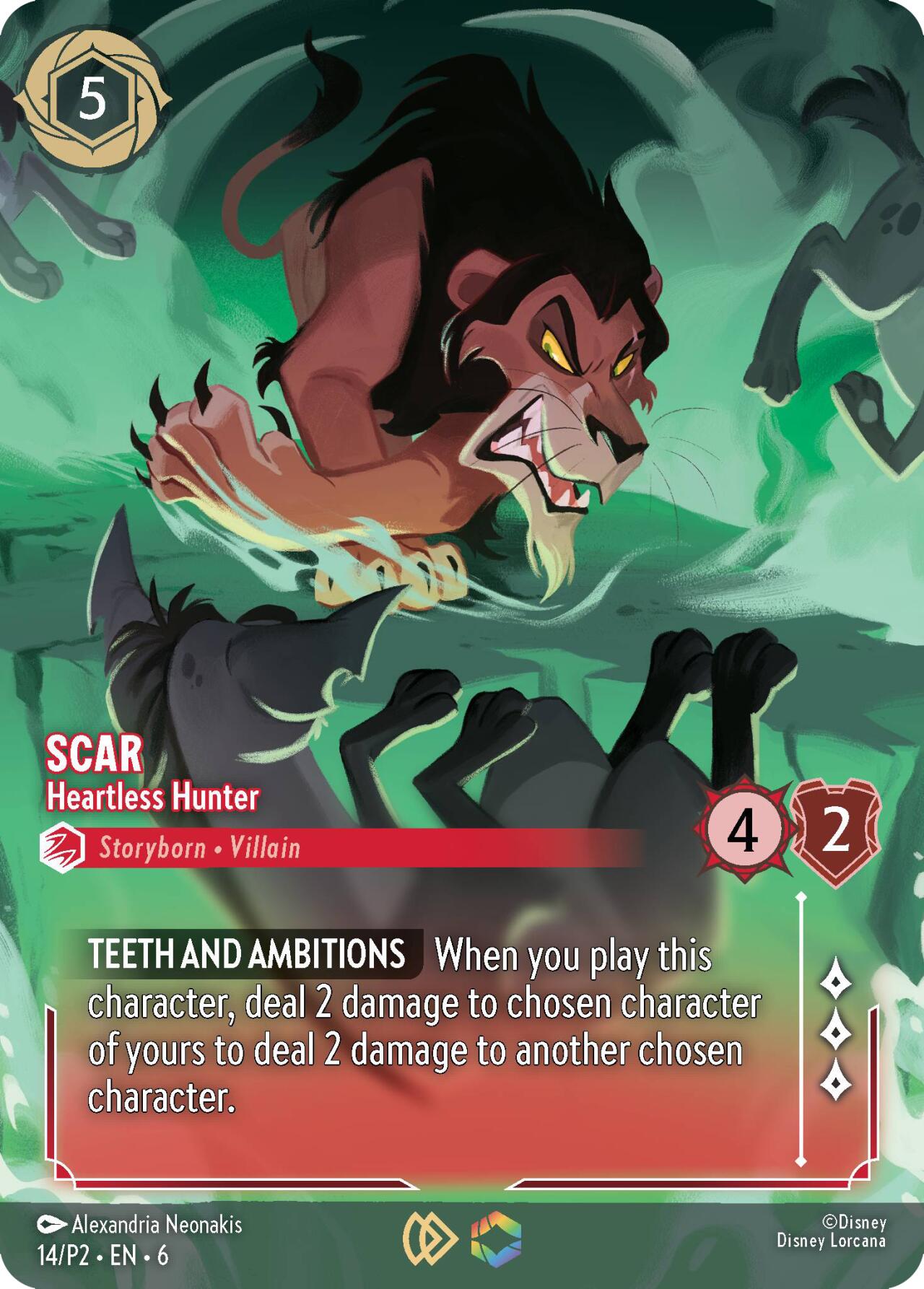 Scar - Heartless Hunter (Store Championship) (14) [Promo Cards] | Galaxy Games LLC