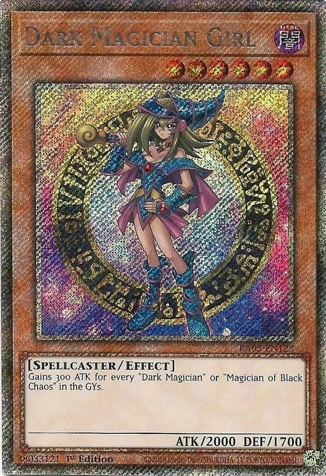 Dark Magician Girl (Platinum Secret Rare) (B) [RA03-EN123] Platinum Secret Rare | Galaxy Games LLC