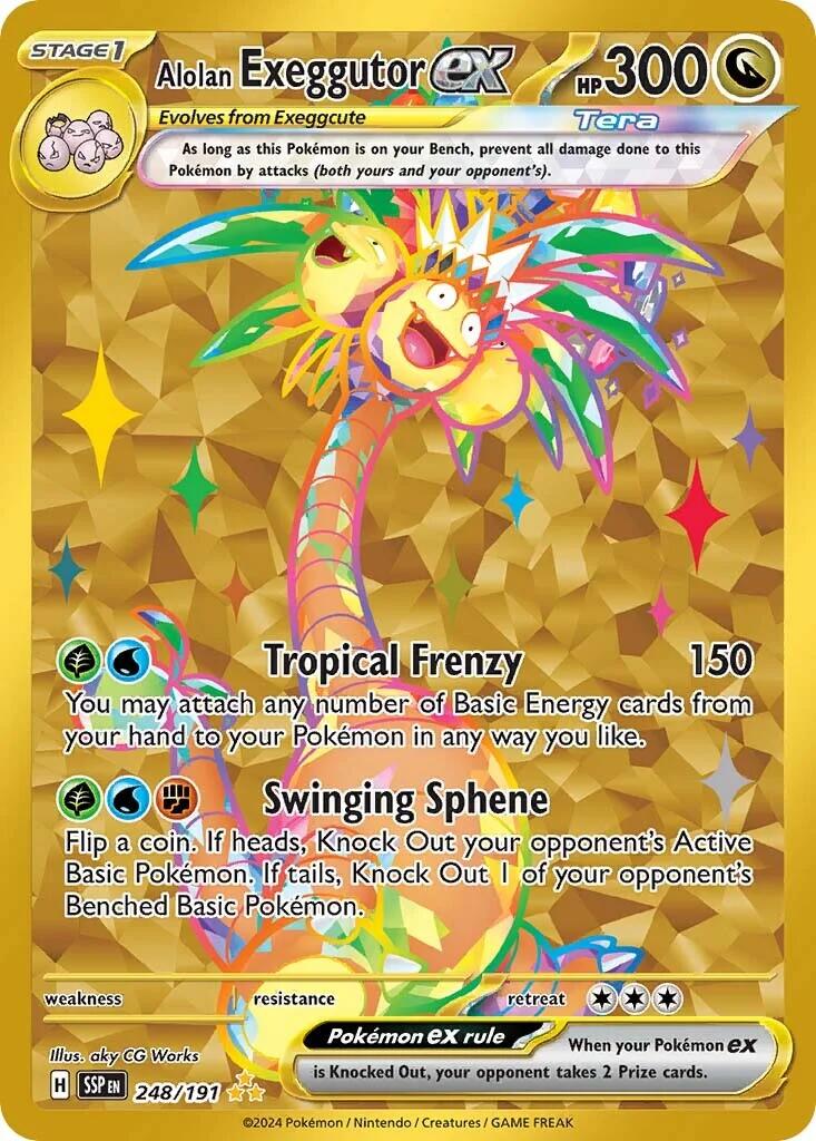 Alolan Exeggutor ex (248/191) [Scarlet & Violet: Surging Sparks] | Galaxy Games LLC