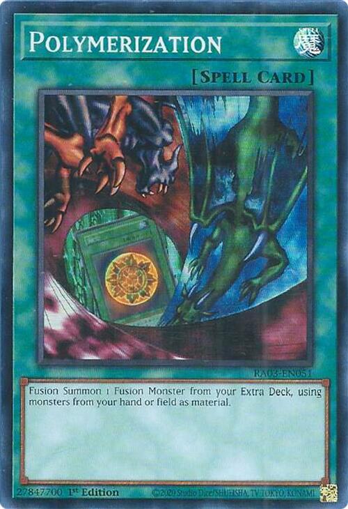 Polymerization (Alternate Art) [RA03-EN051] Super Rare | Galaxy Games LLC