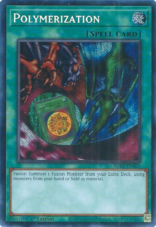 Polymerization (Alternate Art) (Secret Rare) [RA03-EN051] Secret Rare | Galaxy Games LLC