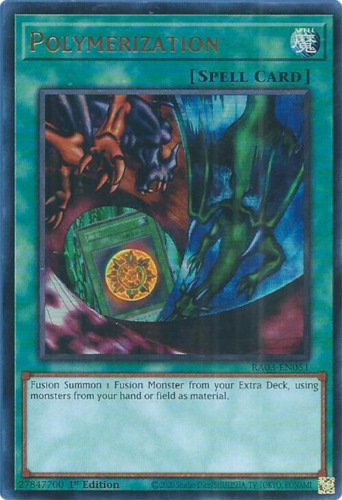 Polymerization (Alternate Art) (UR) [RA03-EN051] Ultra Rare | Galaxy Games LLC