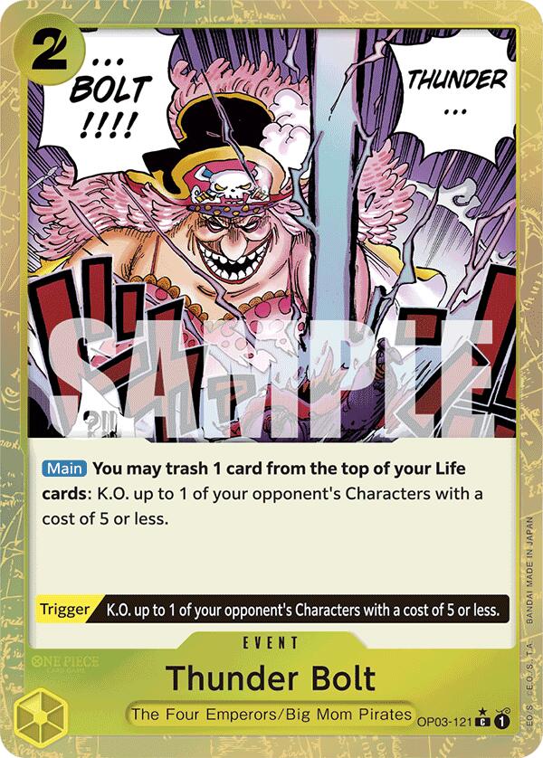 Thunder Bolt (Textured Foil) [Premium Booster -The Best-] | Galaxy Games LLC