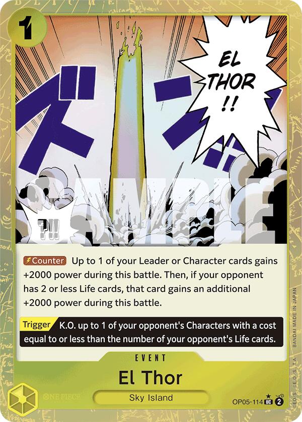 El Thor (Textured Foil) [Premium Booster -The Best-] | Galaxy Games LLC