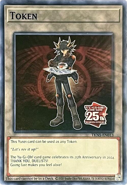 Token: Yusei [TKN5-EN013] Super Rare | Galaxy Games LLC